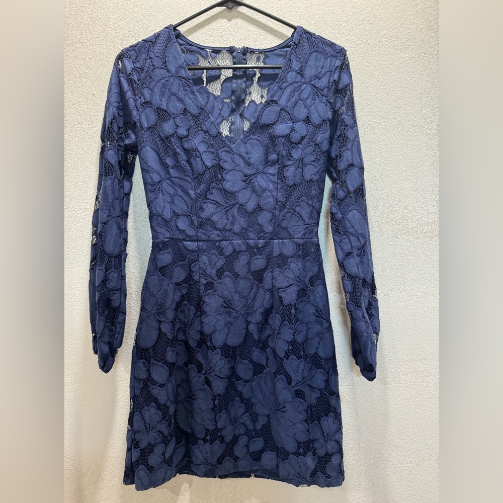 Blue dress